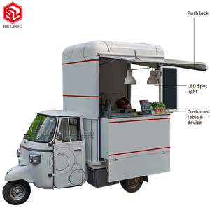 Camion de crème glacée Belyoo prix d'usine remorque de concession de haute qualité chariot de café camion de nourriture mobile électrique bon marché - Product Image 6