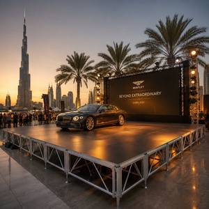TUV Certified Mobile Concert Aluminum Alloy Modular <b>Stage</b> with 500kg Load Capacity for Professional Events - Product Image 5