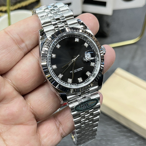 Montre mécanique de luxe pour homme de marque haut de gamme, étanche, design sportif, affichage lumineux des phases lunaires, bracelet en acier inoxydable, fonction alarme - Product Image 5