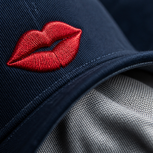 Casquettes de baseball ajustables pour hommes et femmes, 6 panneaux, bicolores, en coton 100% structuré, avec logo brodé personnalisé - Product Image 2
