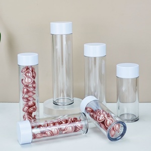 Envase de Cápsulas PET Personalizado, Dorado, Vacío, para Suplementos, Vitaminas, Píldoras, Botella de Plástico Biodegradable - Product Image 5