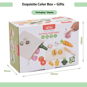 Simulation Bag Fruit Vegetable Cute Fun Food Model Children's Kitchen Play Puzzle Early Education Learning Toys for Boys Girls - Product Image 5