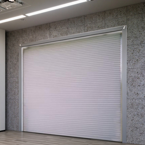 Thiết kế hiện đại tùy chỉnh màu hợp kim nhôm nội thất nhà để xe Giá cả hợp lý thiết kế mới cán cổng tính năng chống thấm nước điện - Product Image 2