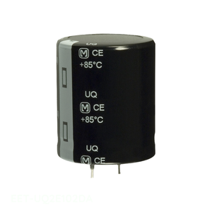 Condensateur original CAP ALUM 1000UF 20% 250V SNAP TH EET-UQ2E102DA à montage traversant 1000 uF - Product Image 1