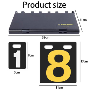 Tableau de score portable pour <span class=keywords><strong>football</strong></span>, basketball, volleyball, tennis, multifonctionnel - Product Image 3