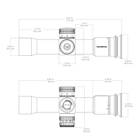 Lunette de observation Vector Optics Veyron Plus 10x30 à focale fixe pour la chasse, avec un relief oculaire super court de 17 mm et une optique entièrement multicouche