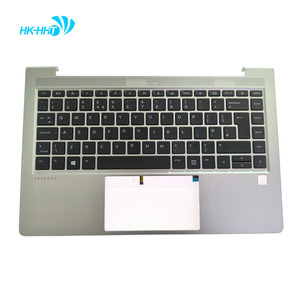 Cubierta de teclado retroiluminada superior para computadora portátil plateada con reposamanos para HP <span class=keywords><strong>Probook</strong></span> 440 <span class=keywords><strong>G8</strong></span> <span class=keywords><strong>445</strong></span> <span class=keywords><strong>G8</strong></span> 640 <span class=keywords><strong>G8</strong></span> <span class=keywords><strong>G8</strong></span> para el ordenador portátil de color plateado de la parte superior del Reino Unido - Product Image 3