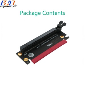 Kartu Adaptor Riser PCI Express PCI-E 4.0 16X ke X16 90 Derajat Grosir Pabrik untuk Casing Komputer Server 2U Tersedia - Product Image 6