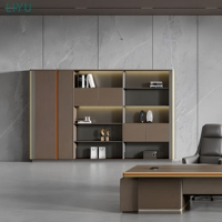 Bureau de direction convertible en forme de L Liyu moderne avec fonction extensible en bois