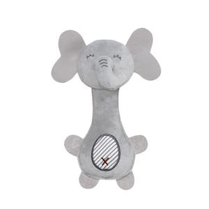 <span class=keywords><strong>Hochet</strong></span> écologique en peluche pour bébé, jouet en coton doux à saisir et à secouer pour les nourrissons de 0 à 3 ans - Product Image 3