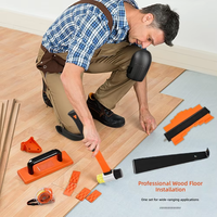 Nouvel ensemble d'outils de pose de revêtements de sol en bois à double extrémité, kit d'installation manuel de sous-couche de sol en ABS