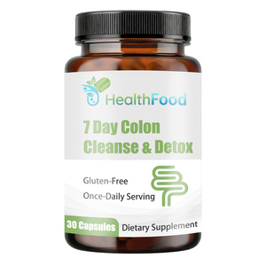 Cápsulas de Limpieza y Desintoxicación de Colon de 7 Días con Polvo de Linaza OEM ODM, Apoyo Digestivo con Hoja de Senna y Suplemento Dietético - Product Image 1