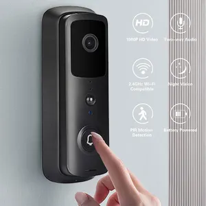 Doorbell Camera Smart Home Security Mini Ring Smart Video Door Bell Intelligent Smart Wireless Home Doorbell camera