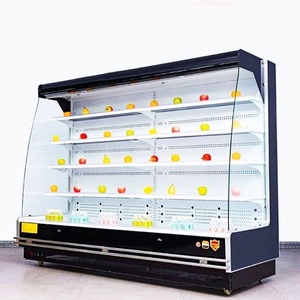 Réfrigérateur ouvert à pulvérisation d'eau pour légumes pour l'affichage en supermarché Réfrigérateur pour fruits - Product Image 6