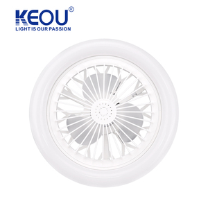 <span class=keywords><strong>Ventilador</strong></span> de <span class=keywords><strong>Techo</strong></span> con Luz KEOU con Control Remoto, Tres Velocidades de Viento Ajustables, 50W - Product Image 2
