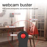 Détecteur infrarouge anti-espion portable T12 avec système d'alarme laser pour la détection de caméras cachées - Détecteur de caméras infrarouges