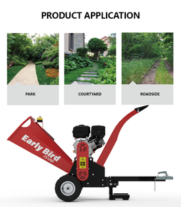 เครื่องย่อยไม้แบบย่อยต้นไม้สำหรับใช้ในสวน - Product Image 2