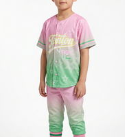 Tonton Factory OEM Chemise de baseball vierge Vêtements de baseball en gros Impression par sublimation Maillot de baseball du monde Fabricant