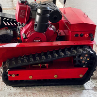 Cortacésped Robótico Inalámbrico de 196cc y 48V con Control Remoto, Directo de Fábrica, Motor de 2 Tiempos, Tipo Cadena