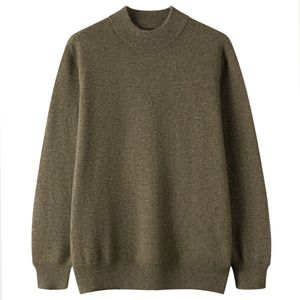 <span class=keywords><strong>Jersey</strong></span> de Cachemira de invierno en blanco de punto liso de medio <span class=keywords><strong>cuello</strong></span> <span class=keywords><strong>alto</strong></span> para <span class=keywords><strong>hombre</strong></span> - Product Image 1