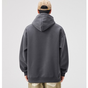 Sudadera con Capucha Extra Grande de Alta Calidad para Hombre, Unisex, con Estampado Personalizado, para Otoño, 310 g/m², Felpa, 50% Algodón, 50% Poliéster - Product Image 2