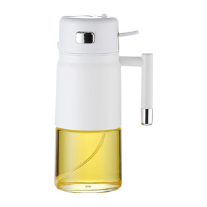 आधुनिक डिजाइन ग्लास तेल स्प्रेयर स्वस्थ आहार के लिए तेल की मात्रा को नियंत्रित कर सकता है कम तेल और नमक की पहली पसंद रसोई सहायक - Product Image 5
