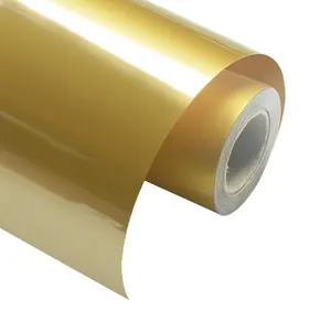 China factory supplier metallic glossy hot stamping foil gold sliver color toner foil For fabric bottle