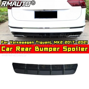 ลิ้นกันชนหลังรถยนต์ ชุดแต่งกันชน สปอยเลอร์ครอบกันชน สำหรับรถยนต์ Volkswagen TiguanL MK2 ปี 2017-2021 อุปกรณ์ตกแต่งรถยนต์ - Product Image 1