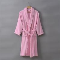 Robes de luxe unisexe hiver Robes de couchage hôtel coton Robes femmes
