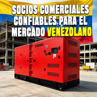 Générateurs diesel silencieux de haute qualité du Venezuela, châssis silencieux, 100 kW, 120 kW, 150 kW, refroidissement par eau