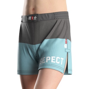 Men's Hardcore <strong>Grappling</strong> Boxing <strong>Shorts</strong> Straight Cut 5.5" Inseam Polyester Spandex Blend Durable for <strong>Grappling</strong> Sessions Gym - Product Image 4