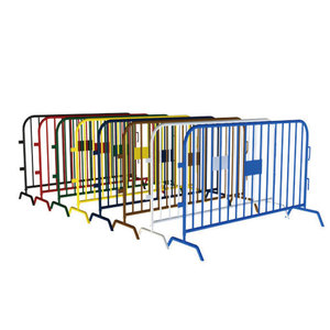 Yüksek Kaliteli Yol Kalabalık Kontrol Bariyeri / Güvenlikli Geri Çekilebilir Barikat Geçici Çit A Tipi Yol Plastik Güvenlik Bariyeri - Product Image 1