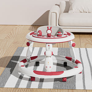 Super Promo Chariot de Marche pour Bébé 3 en 1, Jouet d'Apprentissage Assis-Debout, <span class=keywords><strong>Centre</strong></span> d'Activités Pliable avec Roues et Musique pour 6-18 Mois - Product Image 6
