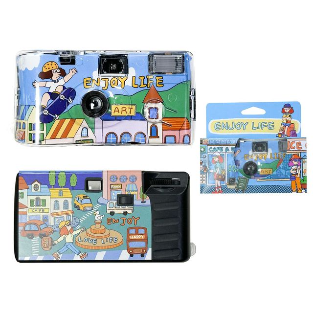 High Quality Hot Selling New Disposable Half Film Camera 12 Sheets Gifts Promotion Single Use Camera With Film