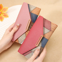 Dompet Koin Tipis Minimalis Korea Terbaru 2025 dengan Kancing Vintage