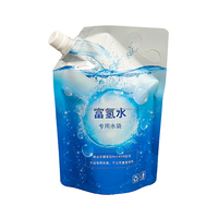 100ml 200ml poche à eau pour emballage de liquide alimentaire shampooing boisson recharge sac pochette personnalisé réutilisable boisson sac bec cornue pochette