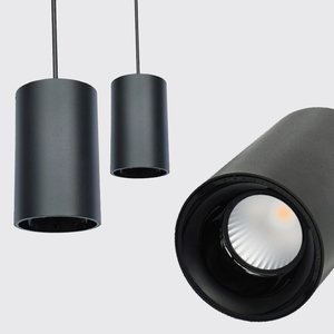No Wiring Industrial ETL 40W Adjustable Beam Angle Commercial Track Mount Light Ceiling Surface H-type <strong>Plug</strong> <strong>in</strong> Pendant Light - Product Image 2
