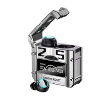 Earphone Nirkabel M25 Game TWS BT 5.0 Low Latency, Headset True Wireless In-Ear dengan LED Peredam Kebisingan, Tahan Air IPX7