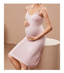 King Mcgreen Star Sexy <span class=keywords><strong>grossesse</strong></span> mère allaitement chemise de nuit élégante maternité robe d'allaitement été post-partum enceinte - Product Image 3