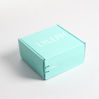 Boîtes d'expédition en carton personnalisées en gros pour vêtements, boîtes postales en papier avec logo privé, boîtes à fermeture éclair pour envoi postal