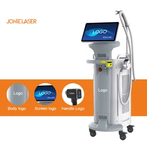 2024 Factory CE Certified Vertical Laser Hair Removal Machine 808Nm Diode Laser Hair Removal Belt 4 Spot Sizes Replaceable Heads