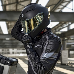 Four Seasons Protección personal de uso general <span class=keywords><strong>Moto</strong></span> Racing Riding Casco de motocicleta para motocicletas Casco integral - Product Image 6