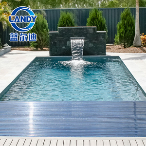 <span class=keywords><strong>Couverture</strong></span> de pont automatique cachée sous-marine électrique étanche pour <span class=keywords><strong>piscine</strong></span> hors sol avec terrasse - Product Image 2