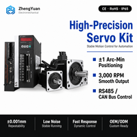 Kit de moteur servo Zhengyuan avec encodeur magnétique 17 bits, communication RS485 CAN, 3000 tr/min, support technique à distance