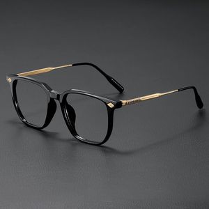2025新しいメンズカラー変更アンチブルーライトメガネ、金属四角いフレームクラシックスタイル、卸売ファッショナブルなメガネ - Product Image 2