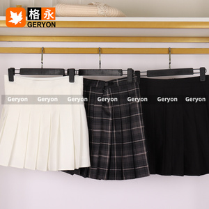 Faldas de algodón vintage usadas mixtas Geryon, pacas de 45kg y 50kg, limpias, 90-98% nuevas, estilo de moda, faldas cortas JK de verano para mujer, exportación a granel - Product Image 2