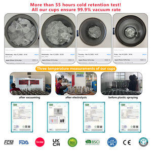 Nuevo Vaso Térmico de 40 oz, Marca H2.0, Doble Pared, Acero Inoxidable, Aislamiento al Vacío, Gran Capacidad, Regalo de Navidad, con Asa - Product Image 5