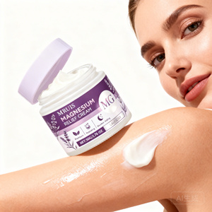 Crema de <span class=keywords><strong>Magnesio</strong></span> Premium de Marca Privada OEM, Loción de <span class=keywords><strong>Magnesio</strong></span> al por Mayor, Apoyo para el Sueño Nocturno, Relajación Corporal, Alivio Muscular y Articular - Product Image 4