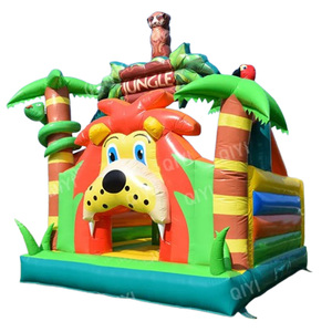 Mini castillo hinchable, León, jungla, casas de salto hinchables, casa de rebote para niños, castillo hinchable comercial - Product Image 3