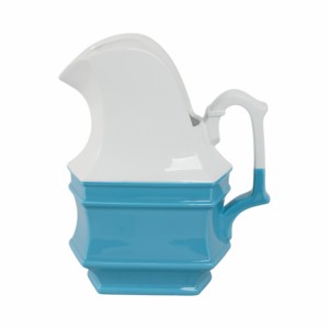 Vaso in Ceramica Design Moderno Blu e Bianco, Decorativo per Soggiorno e Camera da Letto, Stile Unico - Product Image 5